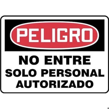 Accuform OSHA DANGER Safety Sign DO NOT SHMADM141XT SHMADM141XT